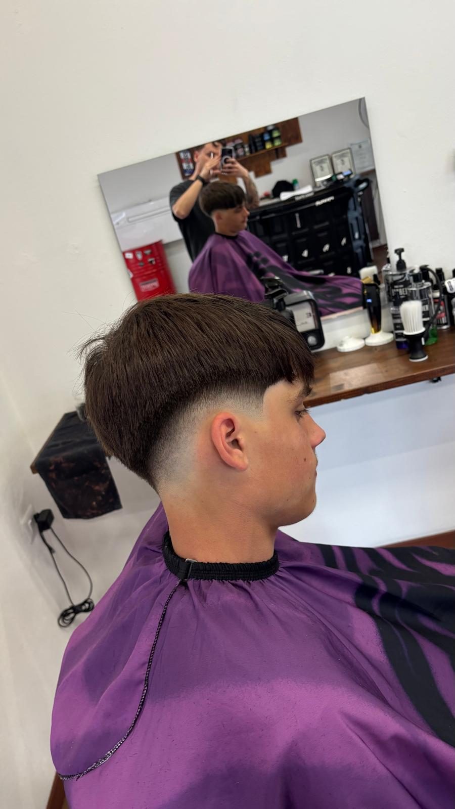 Taglio uomo realizzato da Glenuzzo Barberstudio, barbiere a Lugano — foto 1
